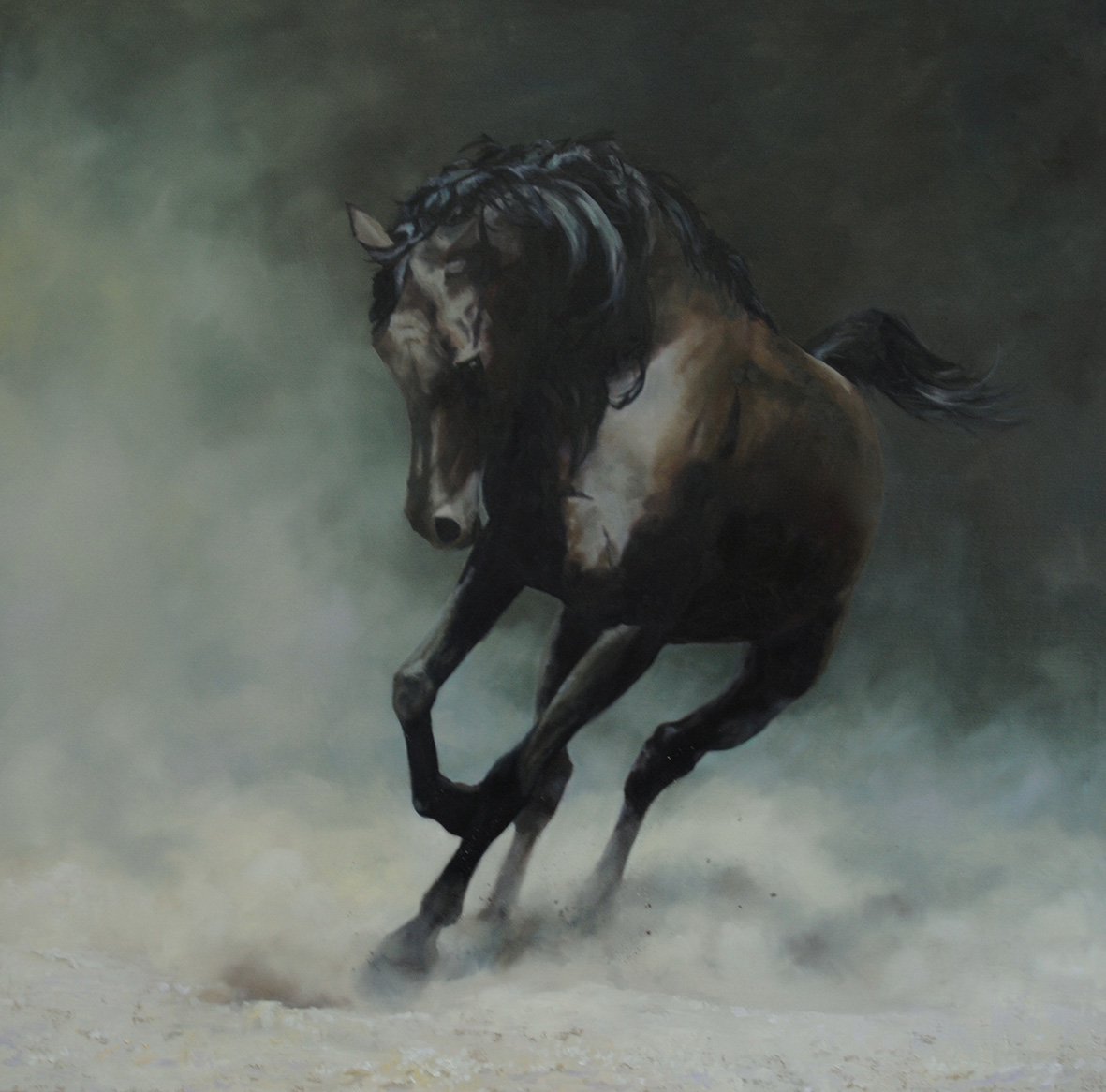 Lyn-Beaumont-artist-equine-Arabian-Aura