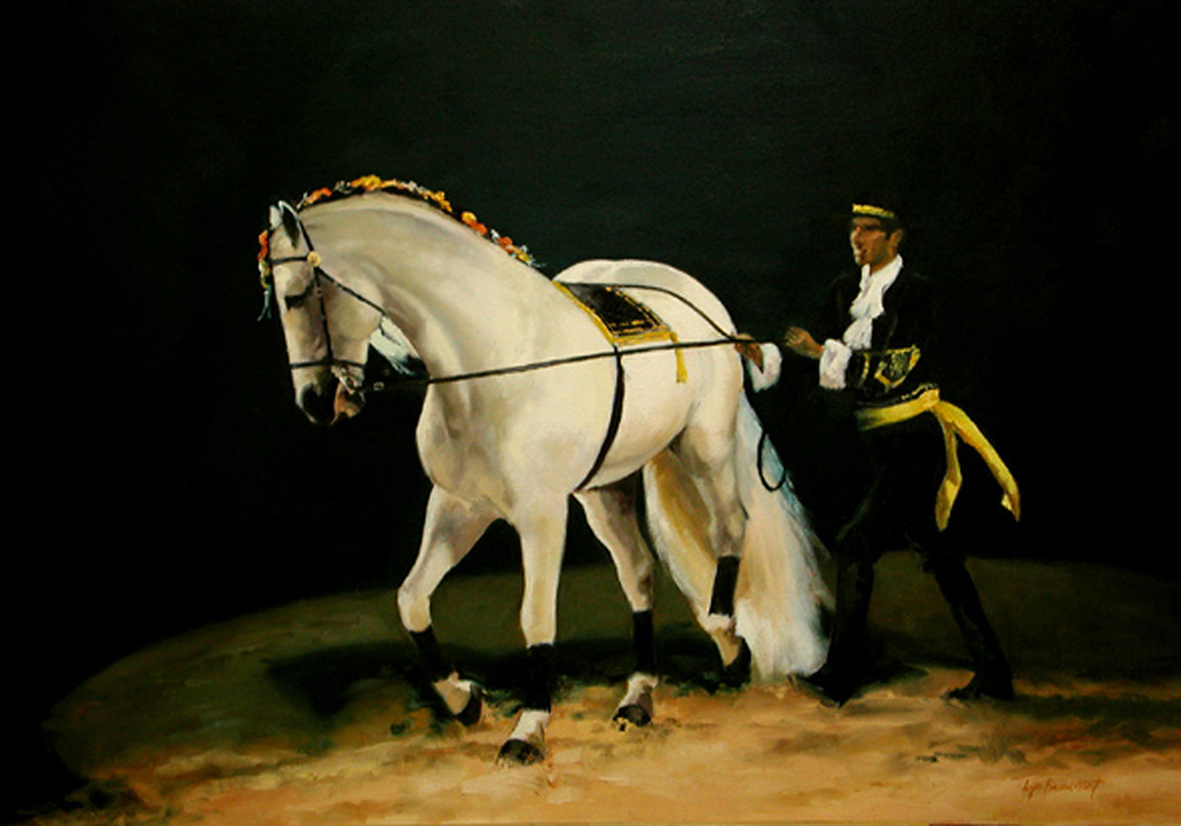 Lyn-Beaumont-Artist-equine-Beauty-Strength-Perfection-sold