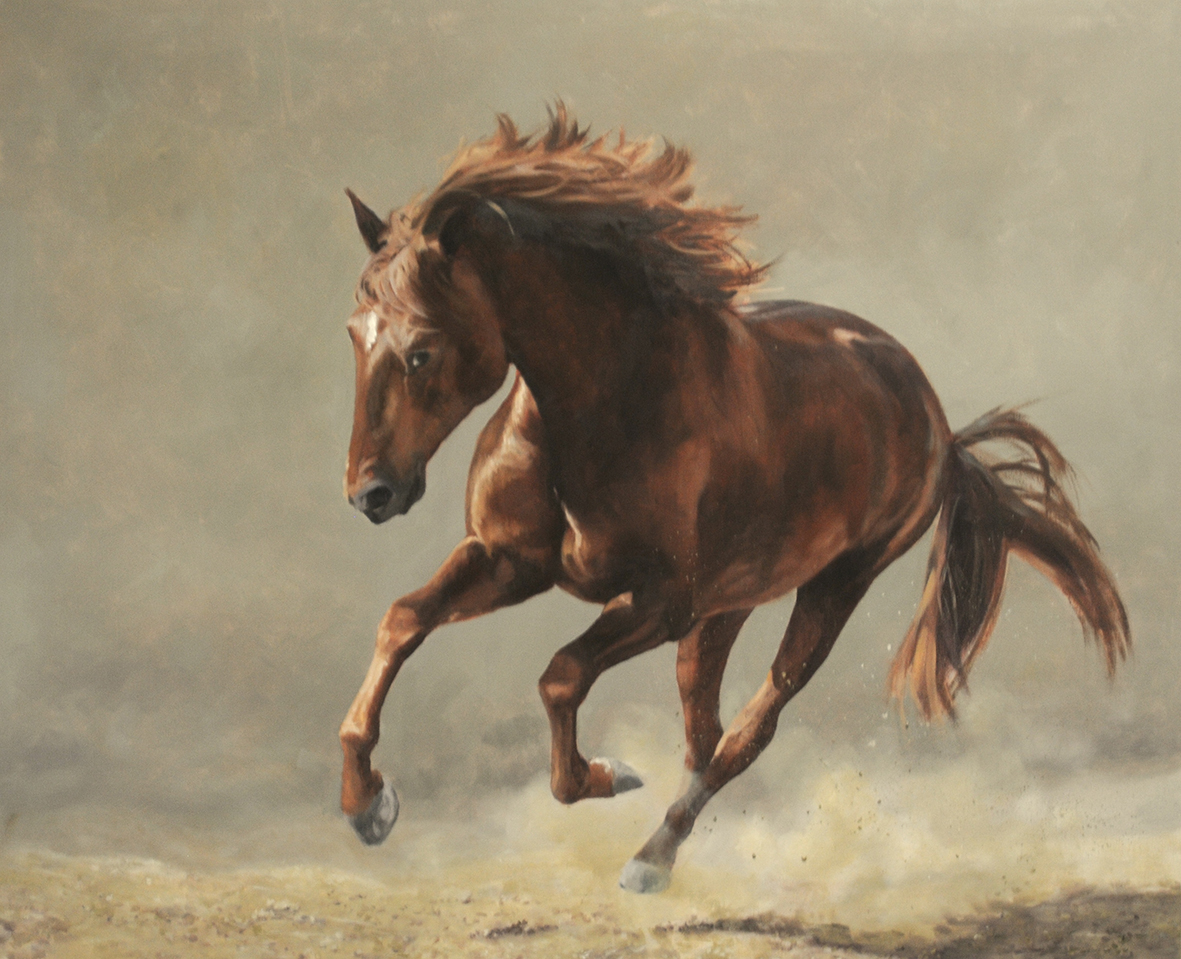 lyn-beaumont-artist-equine-horse-power