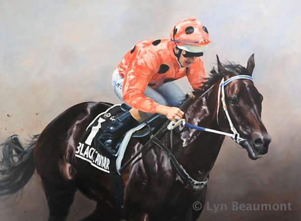 Lyn-Beaumont-Artist-equine-Black-Caviar-4