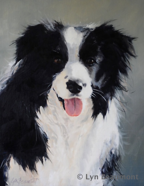 Lyn-Beaumont-artist-Dogs-Arabian-Aura-40x50cm-Commission