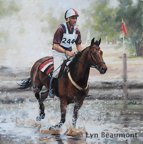 lyn-beaumont-artist-equine-Paul-Green-and-Scallywag